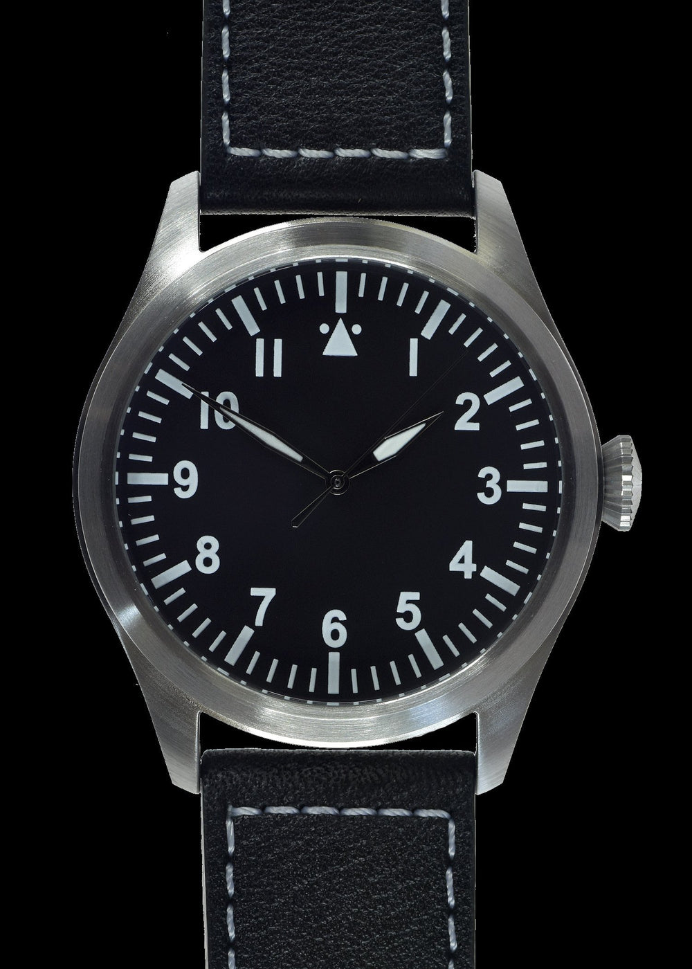 MWC Classic Pilots Watch - 46mm Limited Edition XL Military Pilots Watch with Sweep Second Hand (Unbranded)