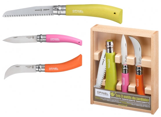 Opinel - 3 Piece Gardeners Set