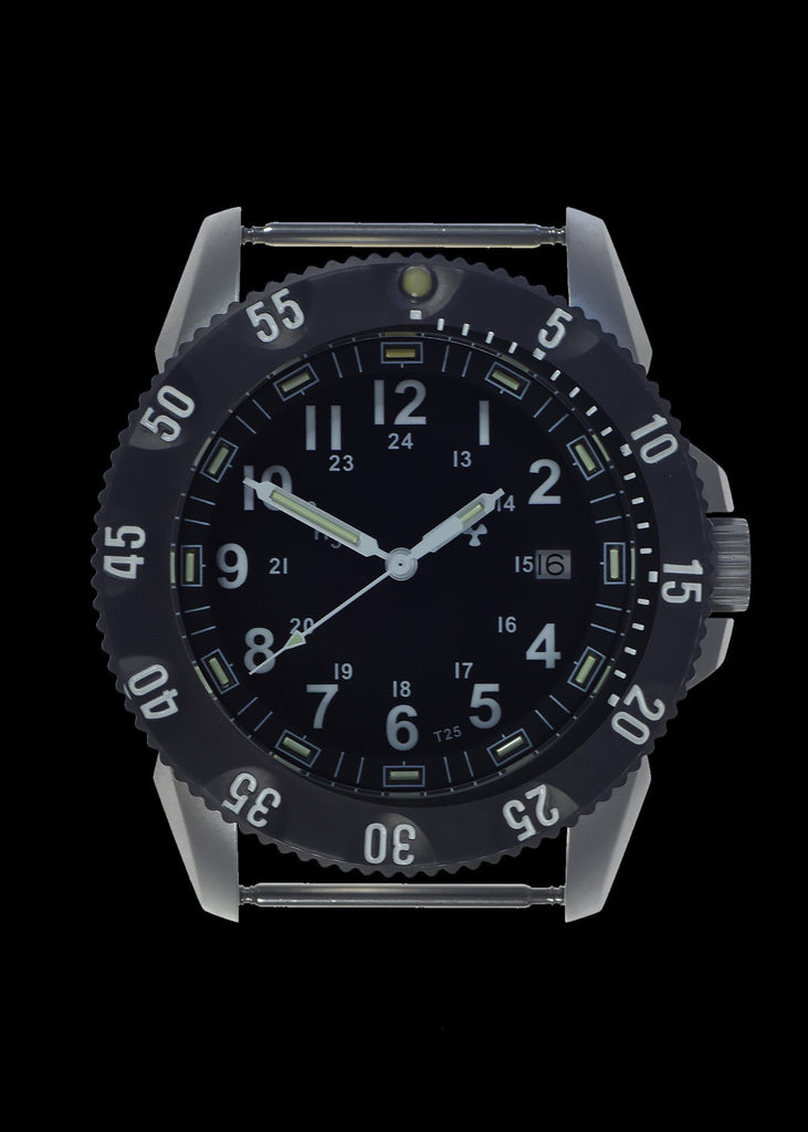 MWC Infantry Watch - P656 Tactical Series Watch, GTLS Tritium and Ten Year Battery Life (Date Version)