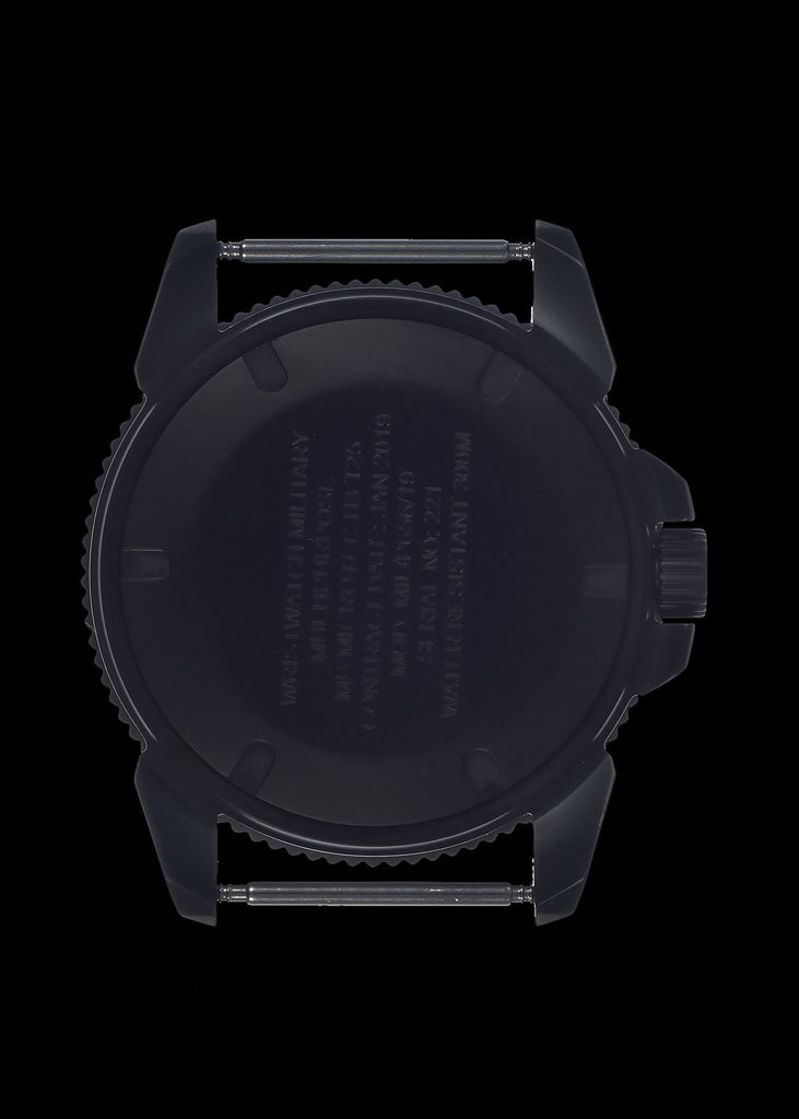 MWC Infantry Watch - P656 Tactical Series Watch, Subdued Dial, GTLS Tritium, Ten Year Battery Life (Date Version)