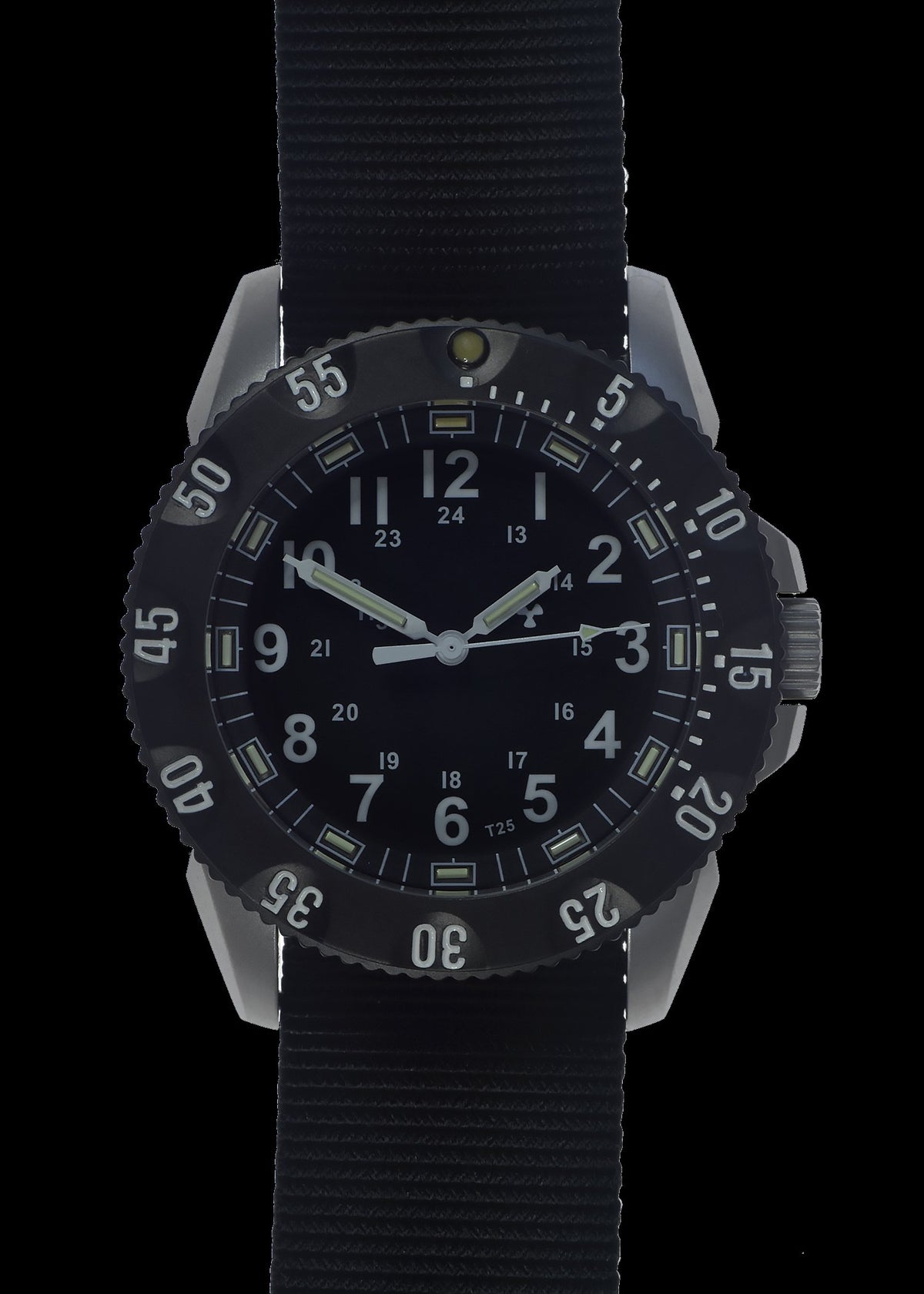 MWC Infantry Watch - P656 Tactical Series Watch, GTLS Tritium and Ten Year Battery Life (Non Date Version)