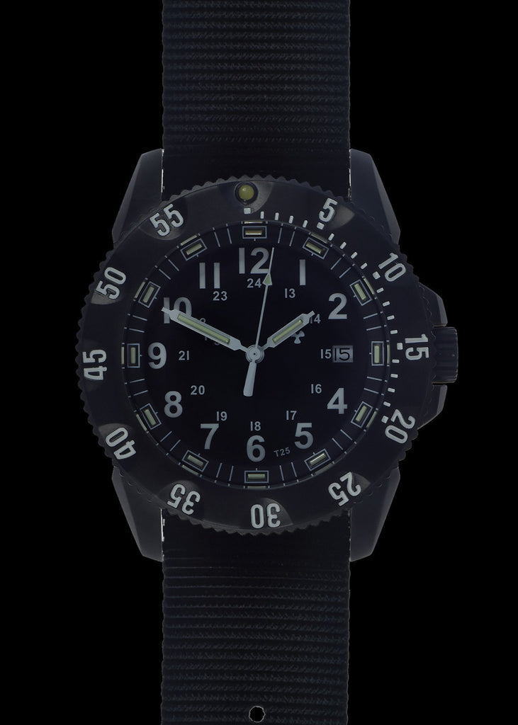 MWC Infantry Watch - P656 Tactical Series Watch, GTLS Tritium and Ten Year Battery Life (Date Version)