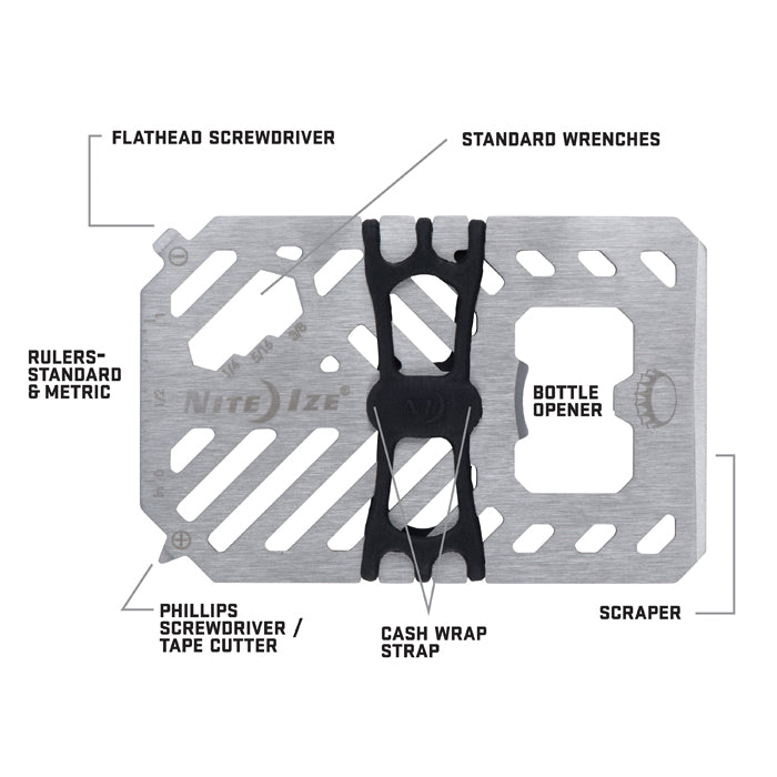 Nite Ize Financial Tool® Multi Tool Wallet