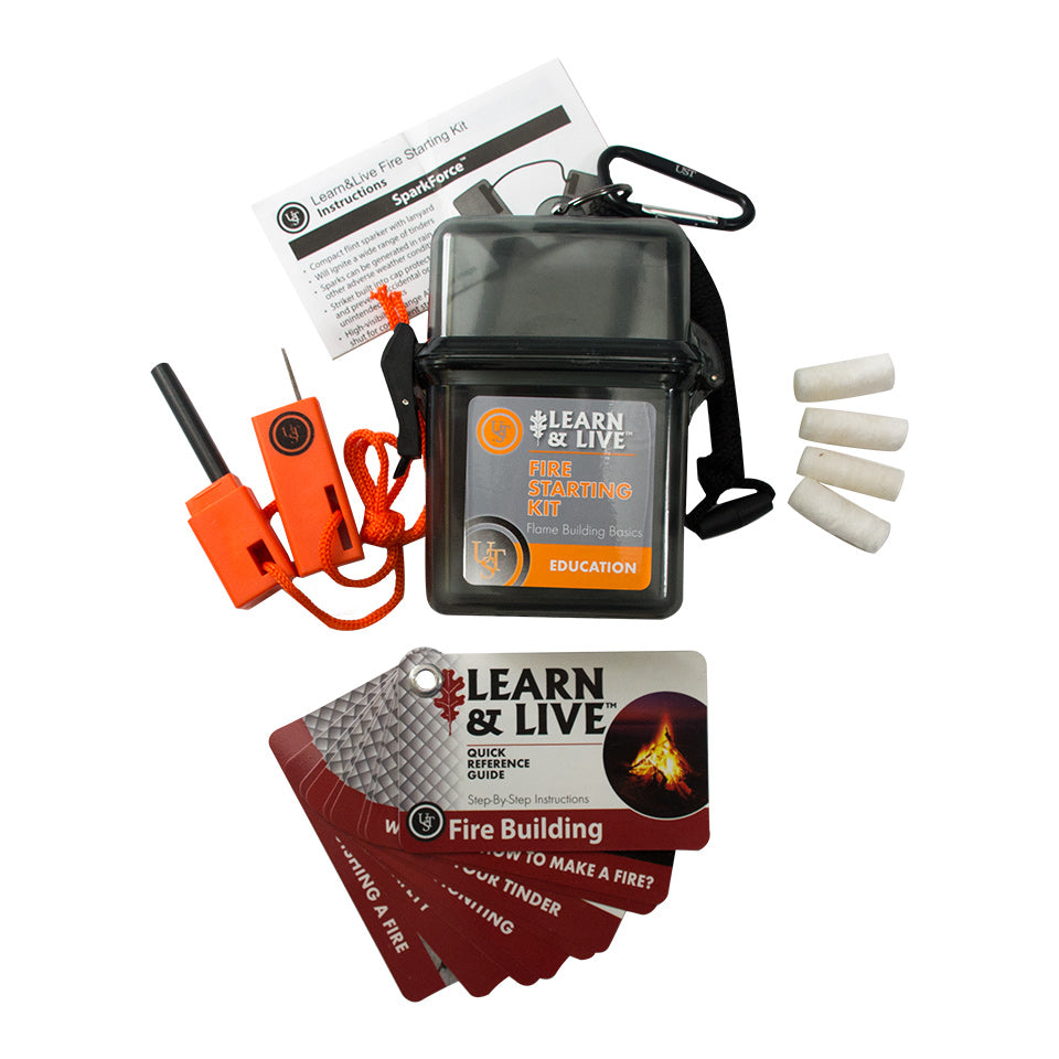 UST Learn & Live Kit Fire Starting