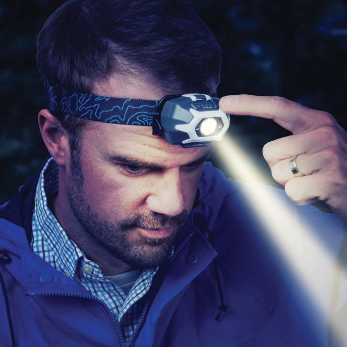 Nite Ize INOVA® STS™ PowerSwitch™ Dual Power Rechargeable Headlamp - 280 Lumens