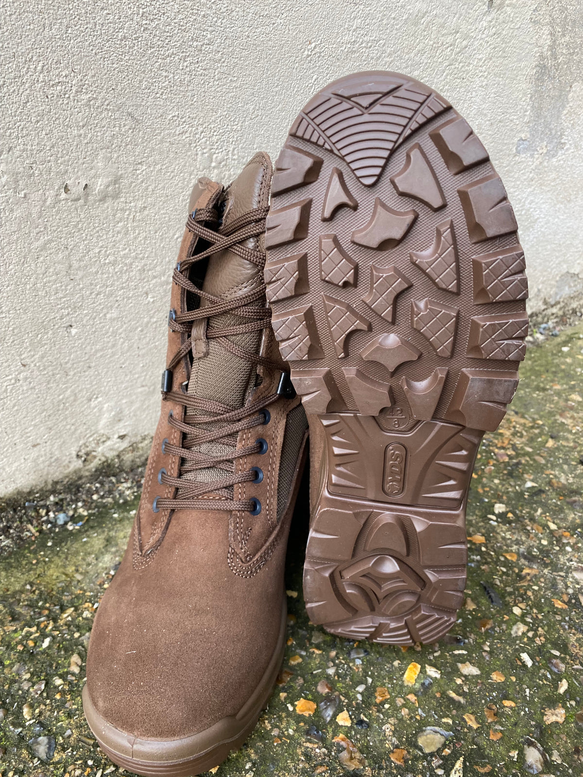 British Army YDS Falcon Desert Combat Boots
