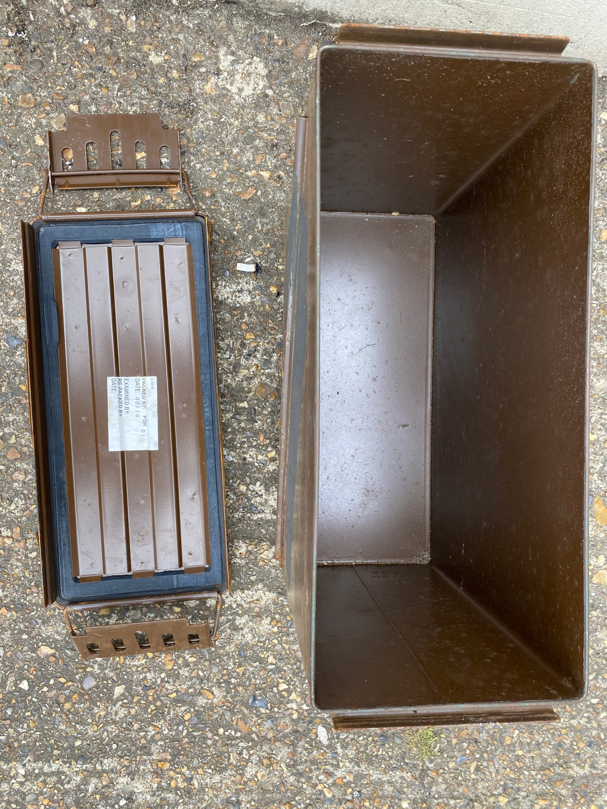 Large Size British Army Ammo box Used grade 1