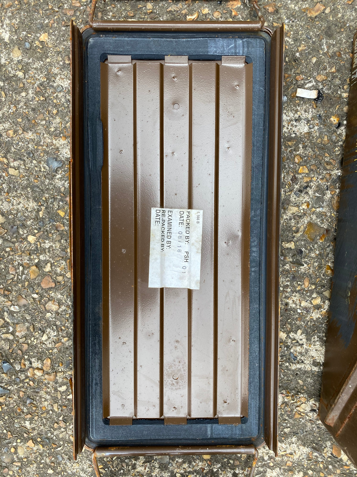 Large Size British Army Ammo box Used grade 1