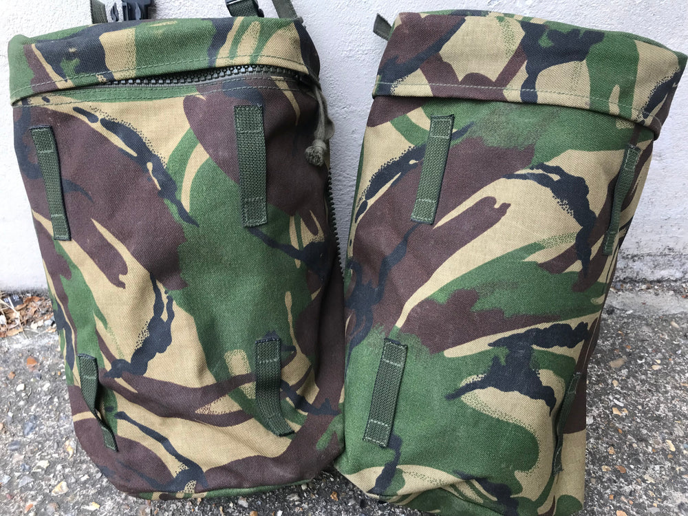 British Army Bergan pair of Side Pouches DPM Grade 1 condition