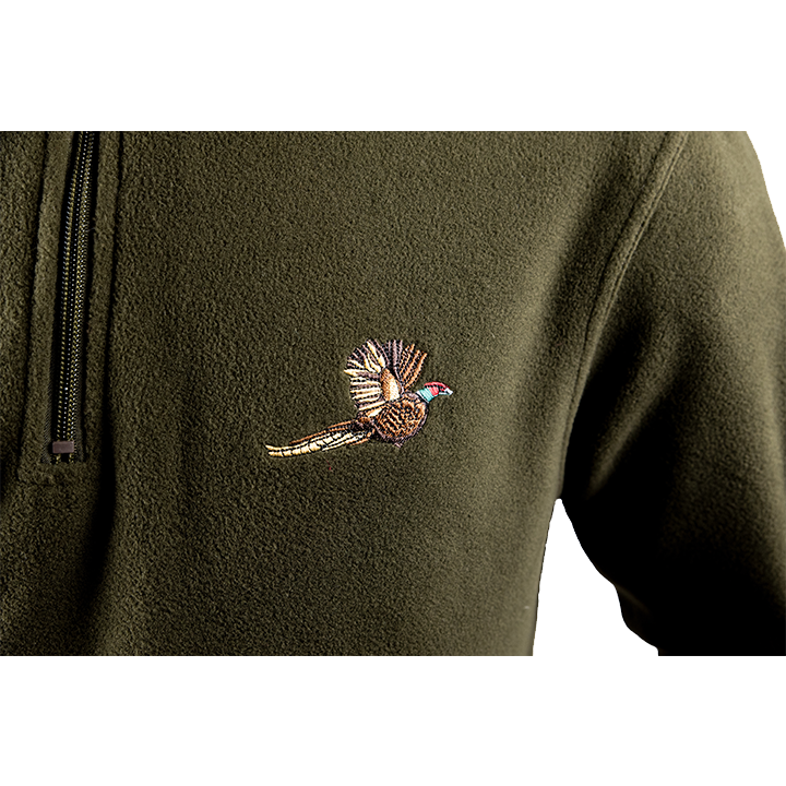 Jack Pyke - Pheasant Motif Fleece Pullover