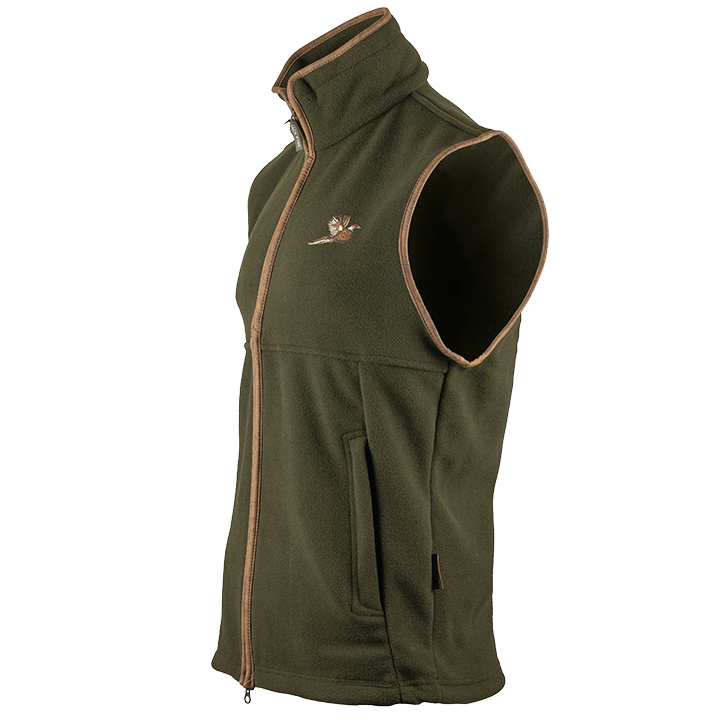 Jack Pyke - Countryman Fleece Gilet with Pheasant Motif