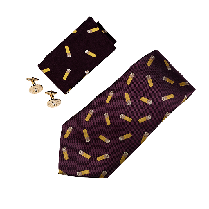 Jack Pyke - Cartridge Tie, Hanky & Cufflink Gift Set