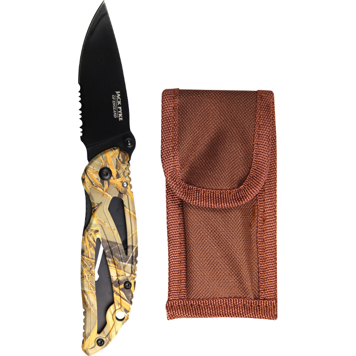 Jack Pyke - Camo Lock Knife