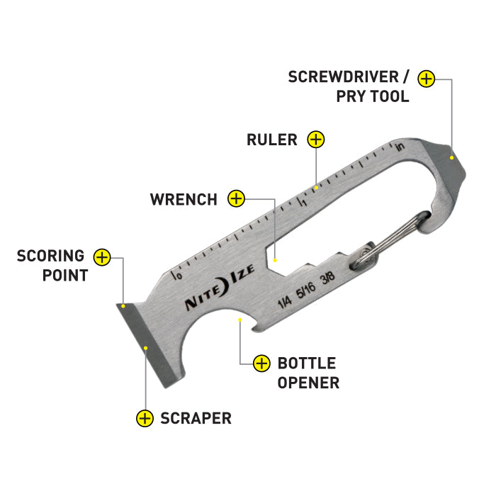 Nite Ize DoohicKey® 6x Key Tool
