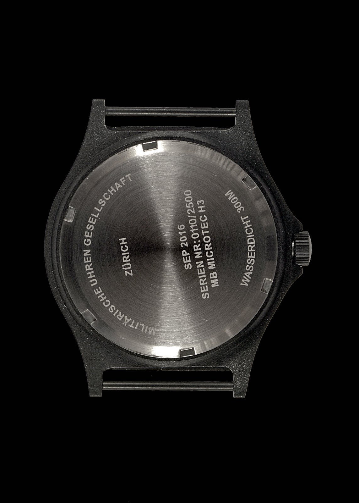 MWC Infantry Watch - G10SL MKVI 300m Water Resistant PVD Military Watch with GTLS Tritium Light Sources and Sapphire Crystal