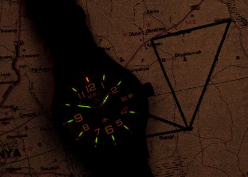 MWC Classic Watch - MKIII Brushed Stainless Steel with Tritium GTLS (Quartz)