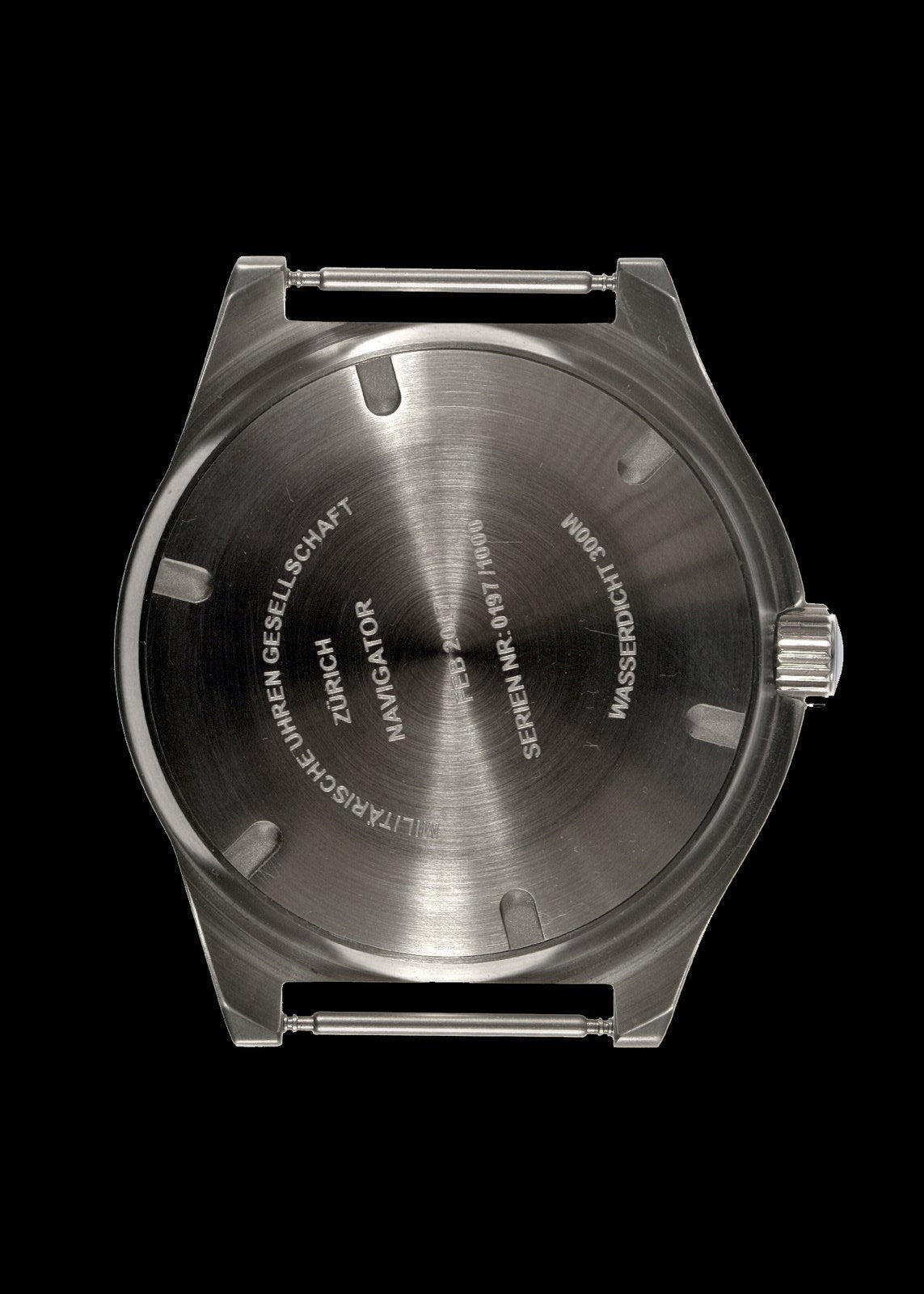 MWC Classic Navigator Watch - 300m Water Resistant Stainless Steel Navigator Watch with Super Luminova (Unbranded)