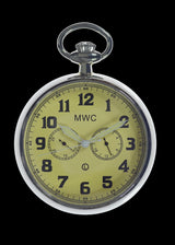 General Service Military Pocket Watch (Hybrid Movement with Cream Dial)