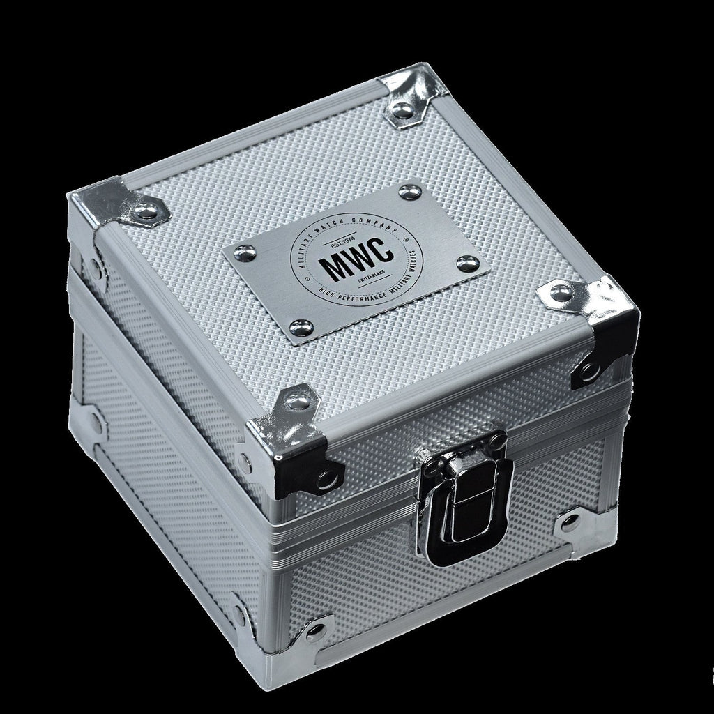 MWC Divers Watch - Depthmaster, 12/24, 100atm/3,280ft/1000m Water Resistant, Stainless Steel Case, Helium Valve (Quartz)