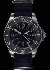 MWC Divers Watch - 24 Jewel 300m Automatic Military Divers Watch, Tritium GTLS, Sapphire Crystal, Ceramic Bezel
