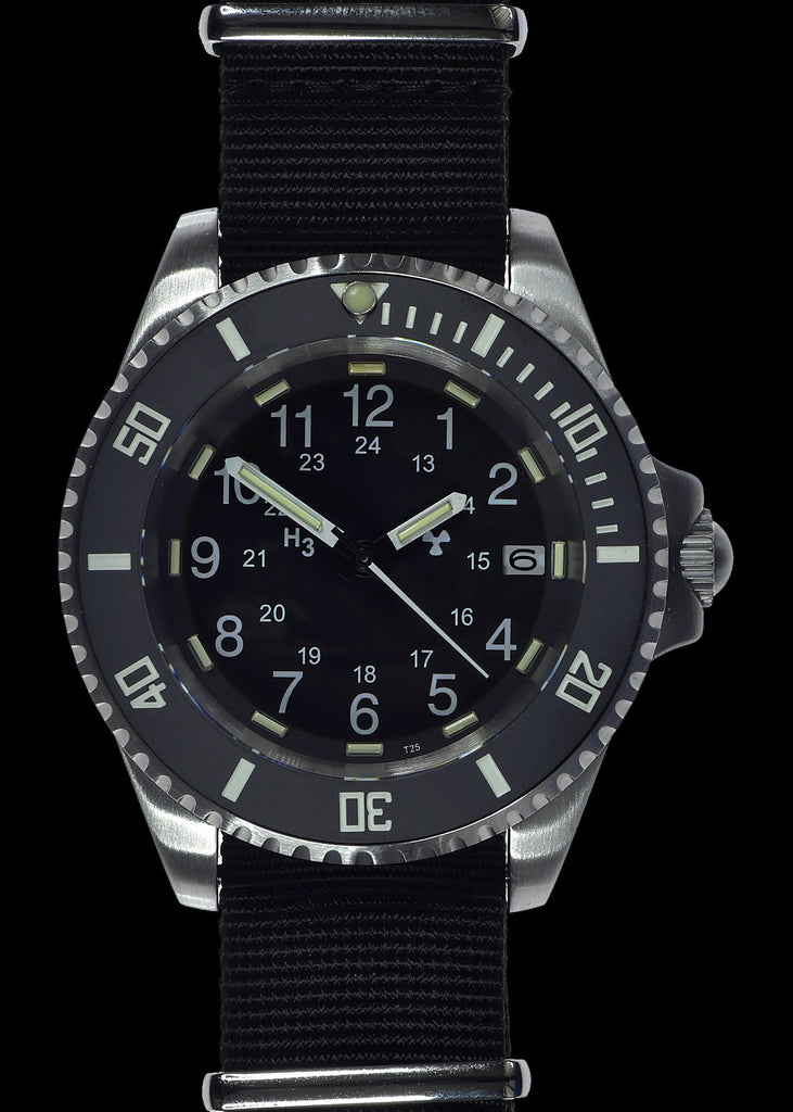 MWC 24 Jewel 300m Automatic Military Divers Watch (Sterile) FREE POST AND  STRAP | #1775848469