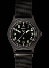 MWC Infantry Watch - G10 300m / 1000ft Water Resistant Military Watch in PVD Steel Case with Sapphire Crystal (Non Date)