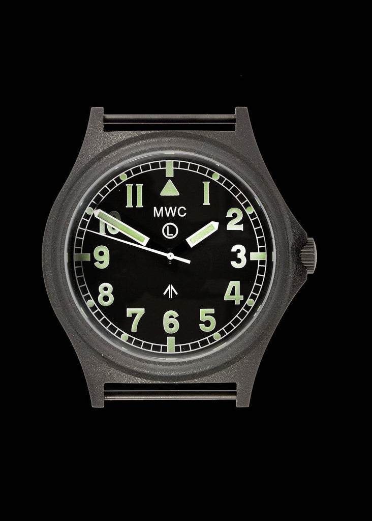 MWC Infantry Watch - G10 300m / 1000ft Water Resistant Military Watch in PVD Steel Case with Sapphire Crystal (Non Date)