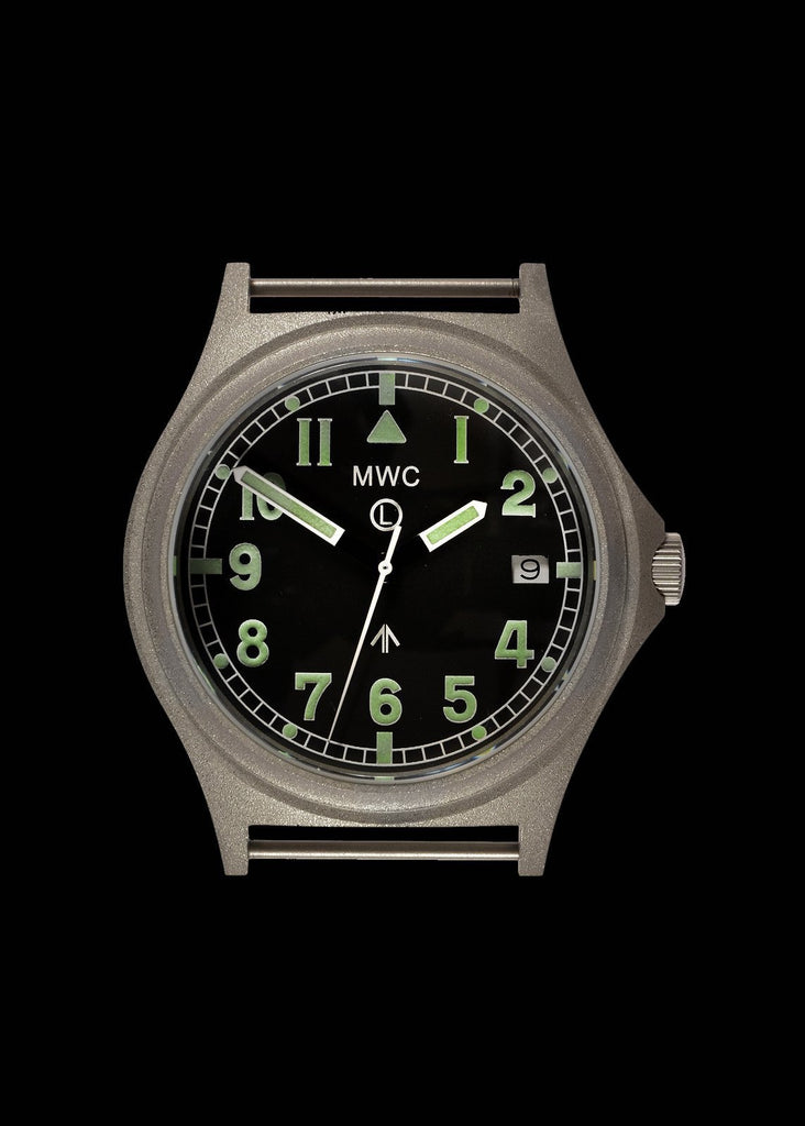 MWC Infantry Watch - G10 300m / 1000ft Water resistant Stainless Steel Military Watch with Sapphire Crystal (Non Date)