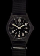 MWC Infantry Watch - G10SL MKVI 300m Water Resistant PVD Military Watch with GTLS Tritium Light Sources and Sapphire Crystal