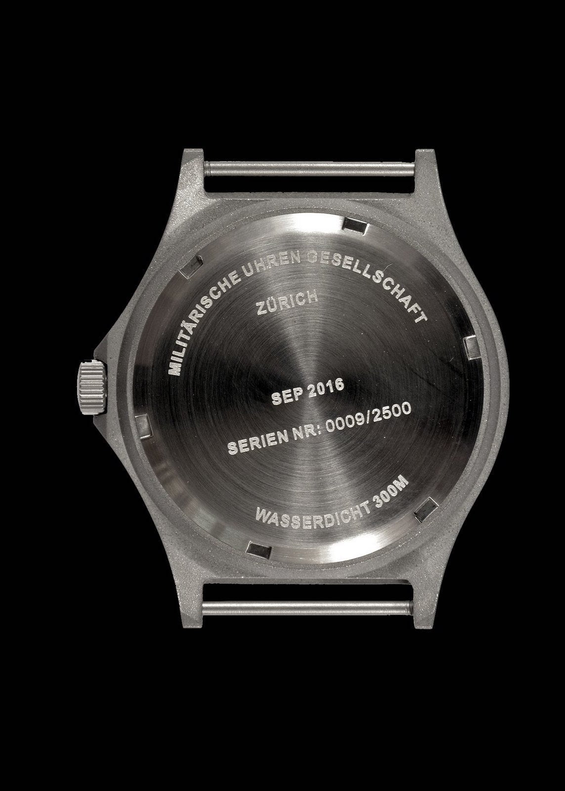 MWC Infantry Watch - G10 300m / 1000ft Water resistant Stainless Steel Military Watch with Sapphire Crystal (Dated)