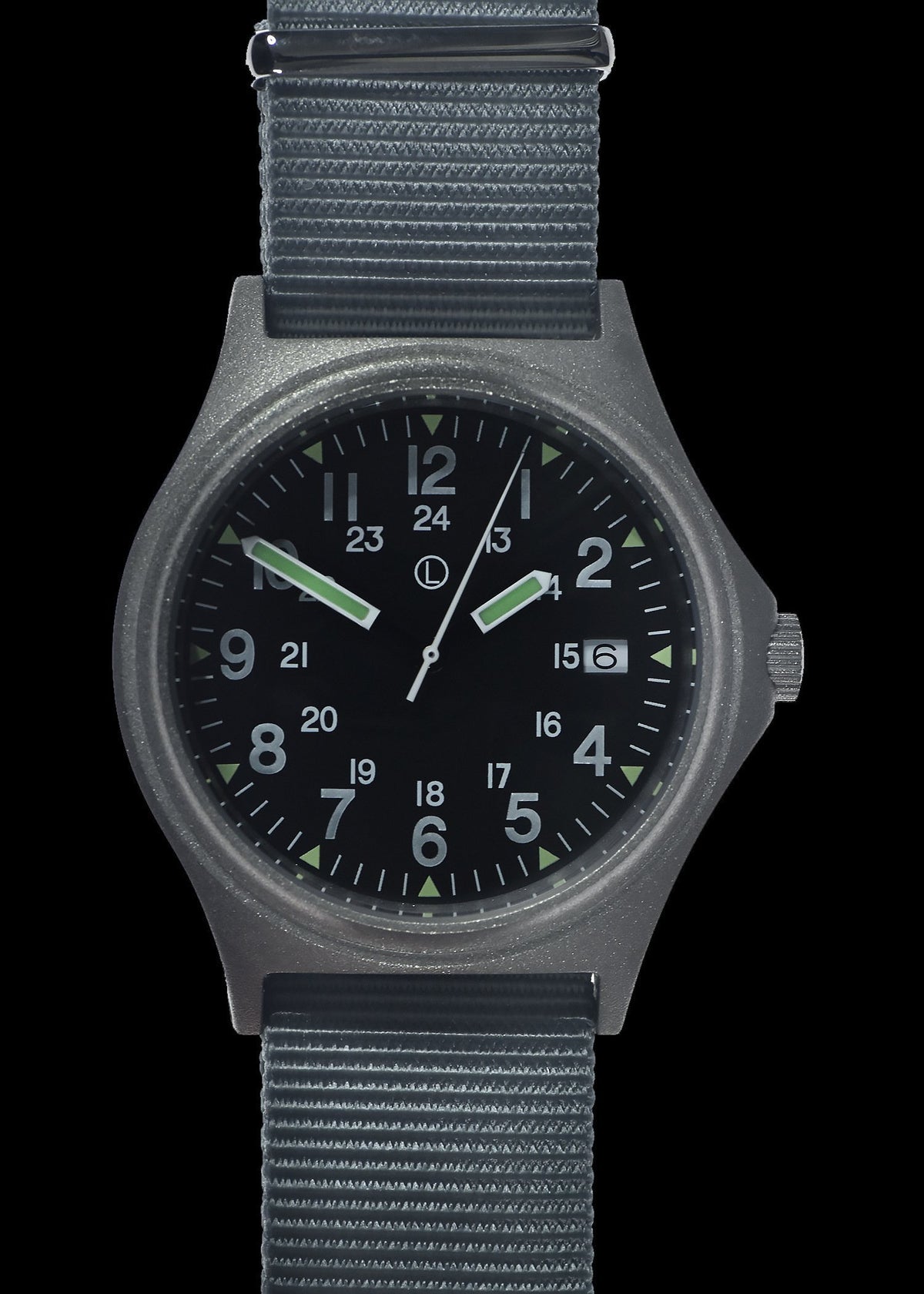 MWC Infantry Watch - G10 100m Water resistant Military Watch, 12/24 hour dial, Stainless Steel Case, Screw Crown (Unbranded)