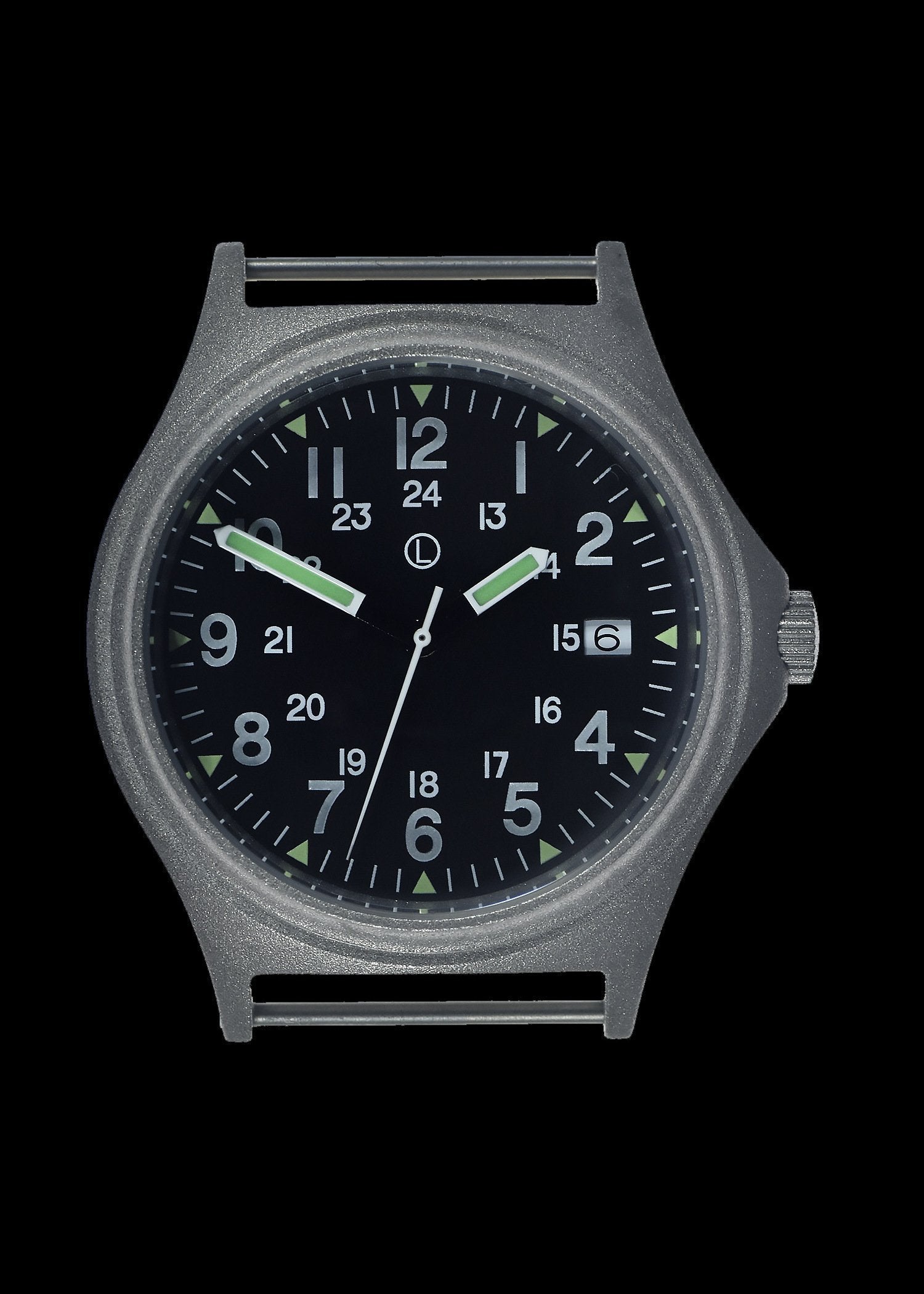 MWC Infantry Watch - G10 100m Water resistant Military Watch, 12/24 hour dial, Stainless Steel Case, Screw Crown (Unbranded)