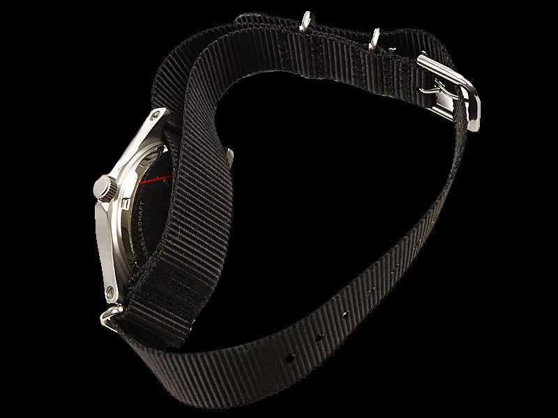 MWC Infantry Watch - G10 LM Stainless Steel Military Watch Non Date (Black NATO Strap)