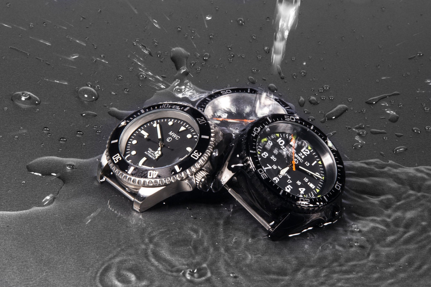 MWC Divers Watch - Military Divers Watch Stainless Steel (Automatic) 2019 Model With Sapphire Crystal and Ceramic Bezel
