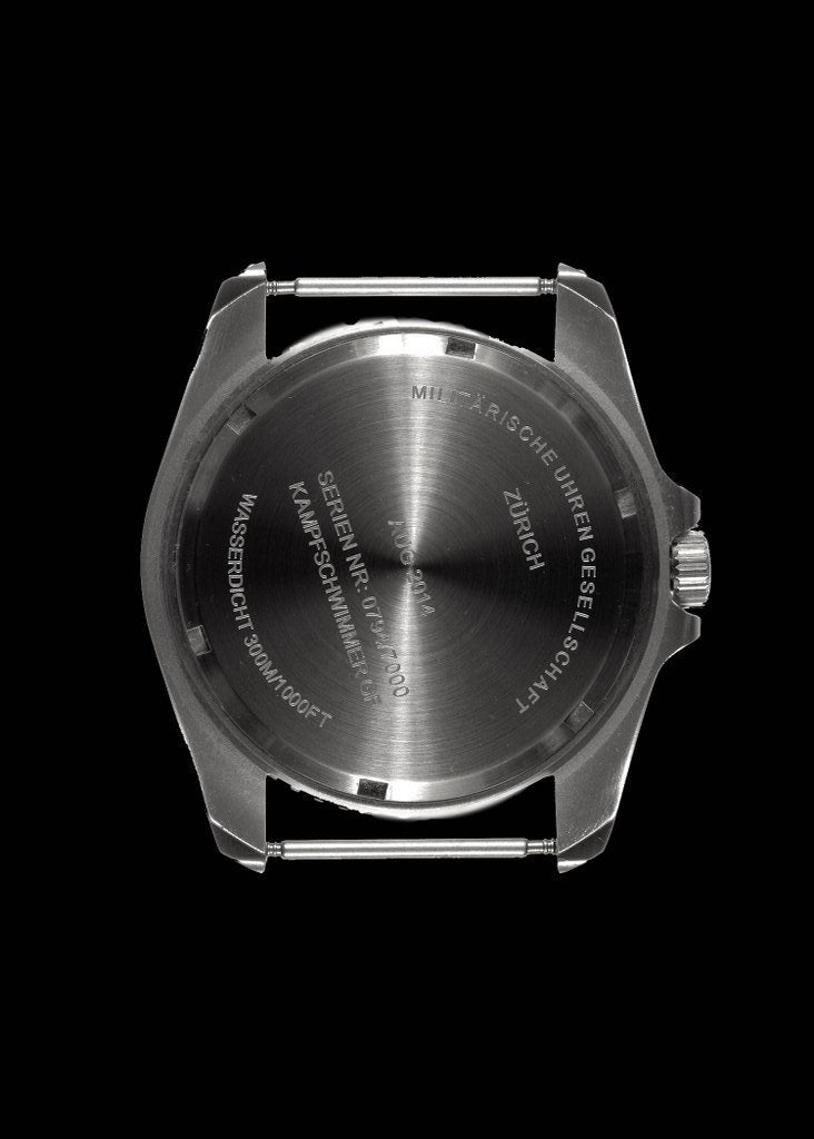 MWC Divers Watch - Heavy Duty Stainless Steel Military Divers Watch, with 12/24 Hour Dial (Automatic)