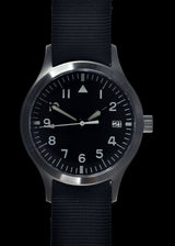 MWC Classic Watch - Mk III Stainless Steel 1950's Pattern 100m Water Resistant Automatic Military Watch, Sapphire Crystal (Unbranded Variant)