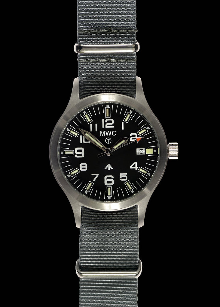 MWC Classic Watch - MKIII Brushed Stainless Steel with Tritium GTLS (Quartz)