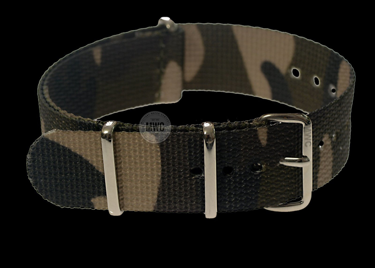 MWC Watch Strap - 20mm - NATO Military Ballistic Nylon Webbing
