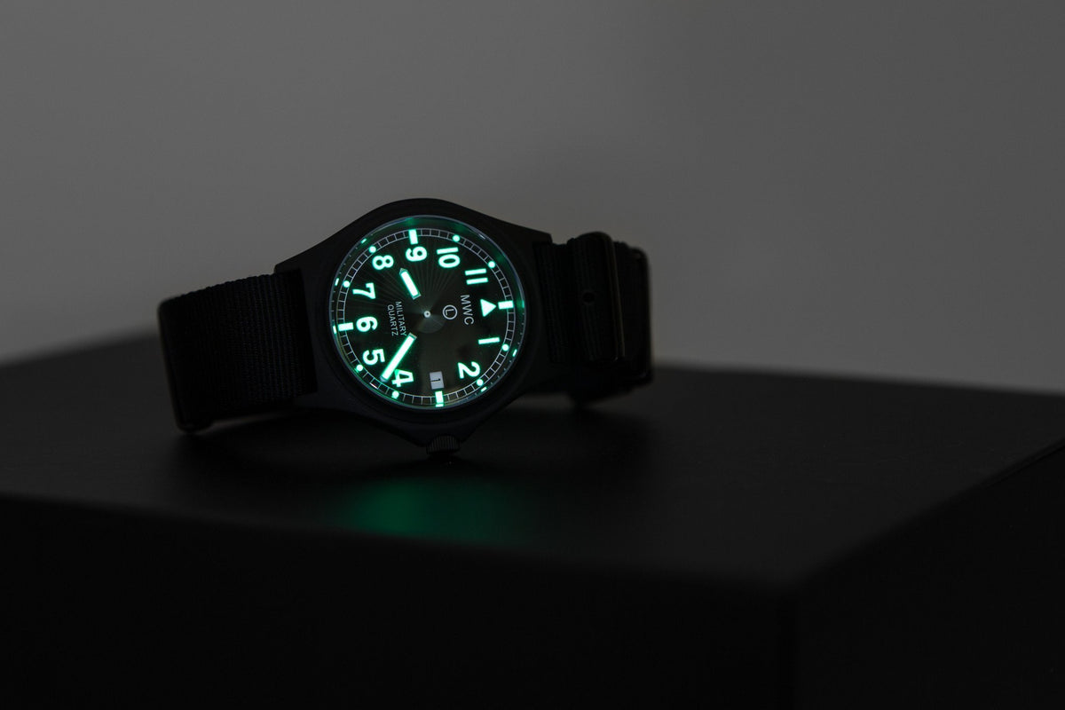 MWC Infantry Watch - G10 100m PVD SAR / Coastguard Watch, Fixed Strap Bars, Screw Crown & Caseback