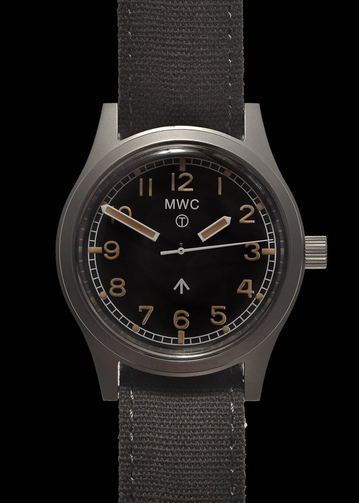 MWC Classic Watch - 1940s to 1960s Pattern General Service Watch with 24 Jewel Automatic Movement (Retro Dial Variant)