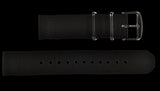MWC Watch Strap - 20mm - NATO Military Ballistic Nylon with Stainless Steel Fasteners - 2 Piece