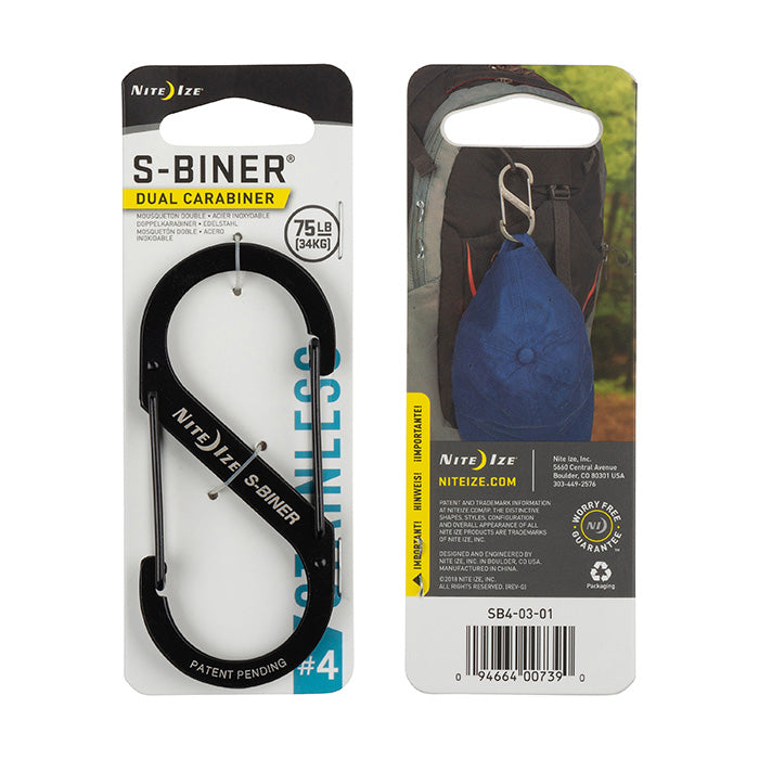 Nite Ize S-Biner Steel Size 4