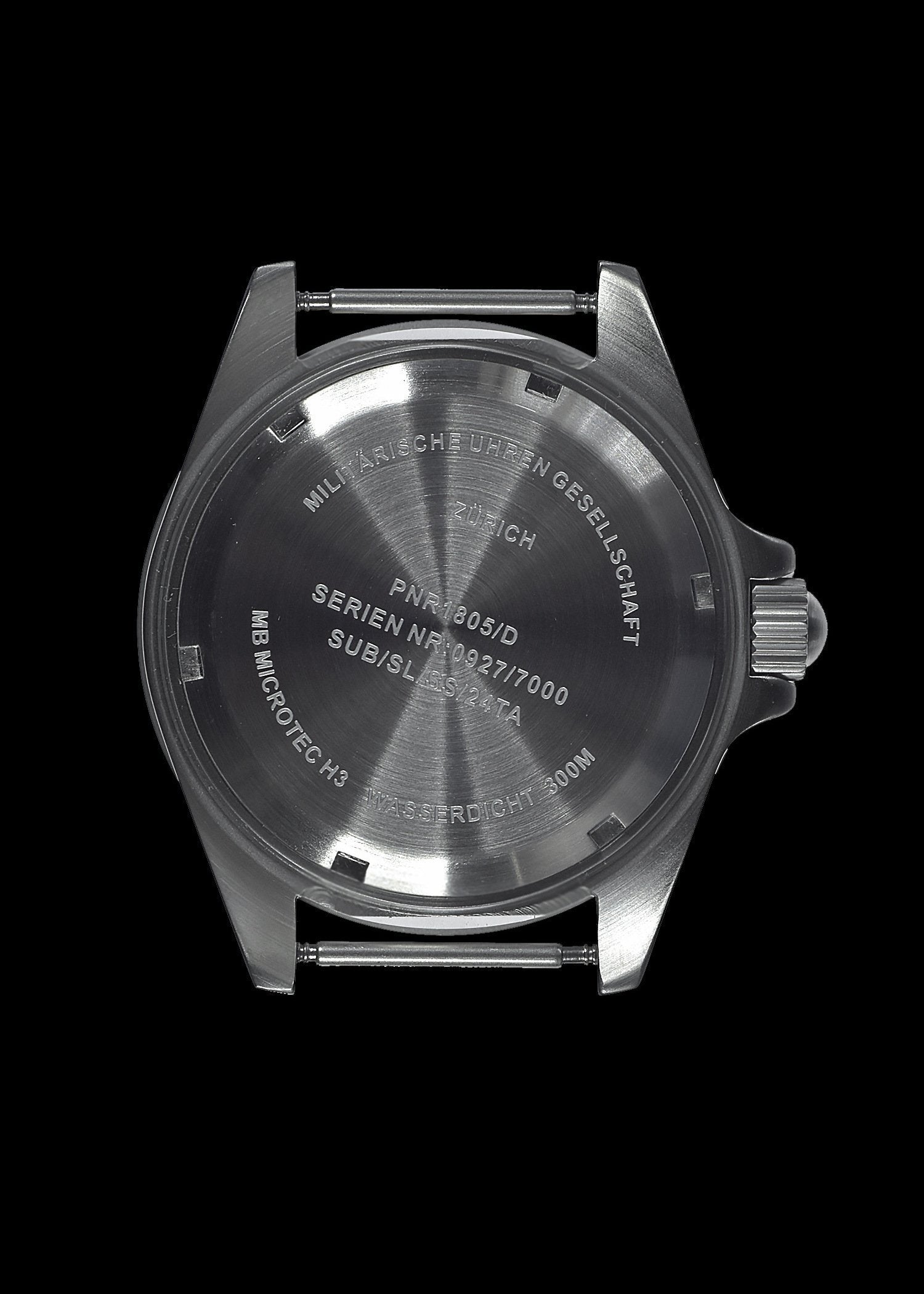 MWC Divers Watch - 24 Jewel 300m Automatic Military Divers Watch, Tritium GTLS, Sapphire Crystal, Ceramic Bezel