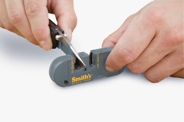 NEW SMITH'S PP1 POCKET PAL COMPACT ALL BLADES POCKET KNIFE SHARPENER  4623088