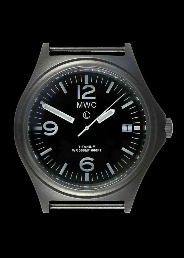 MWC Infantry Watch - 45th Anniversary Ltd Edition Titanium, 300m Water Resistant, 10 Year Battery, Luminova, Sapphire Crystal