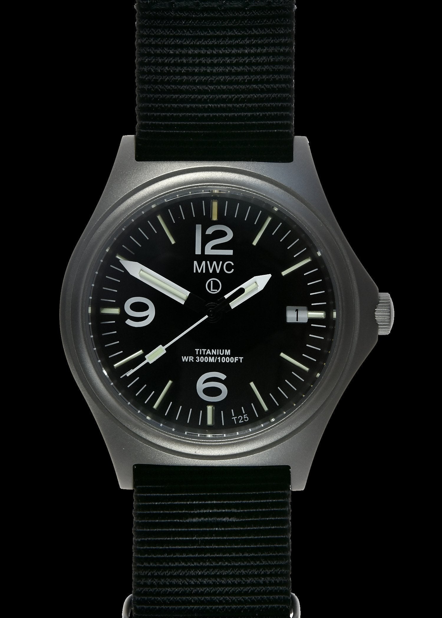 MWC Infantry Watch - 45th Anniversary Ltd Edition Titanium, Tritium GTLS, 300m, 10 Year Battery, Sapphire Crystal