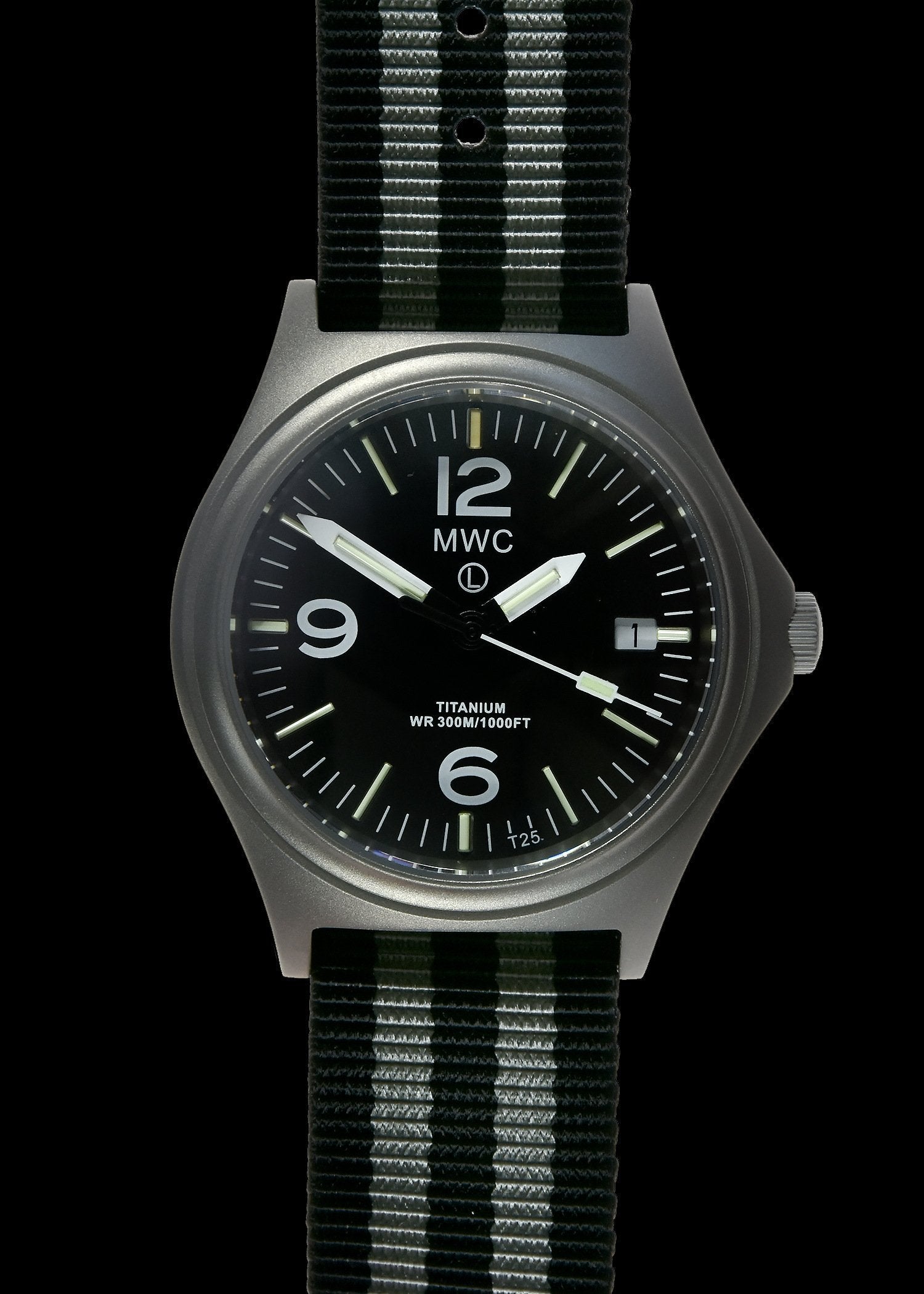 MWC Infantry Watch - 45th Anniversary Ltd Edition Titanium, Tritium GTLS, 300m, 10 Year Battery, Sapphire Crystal