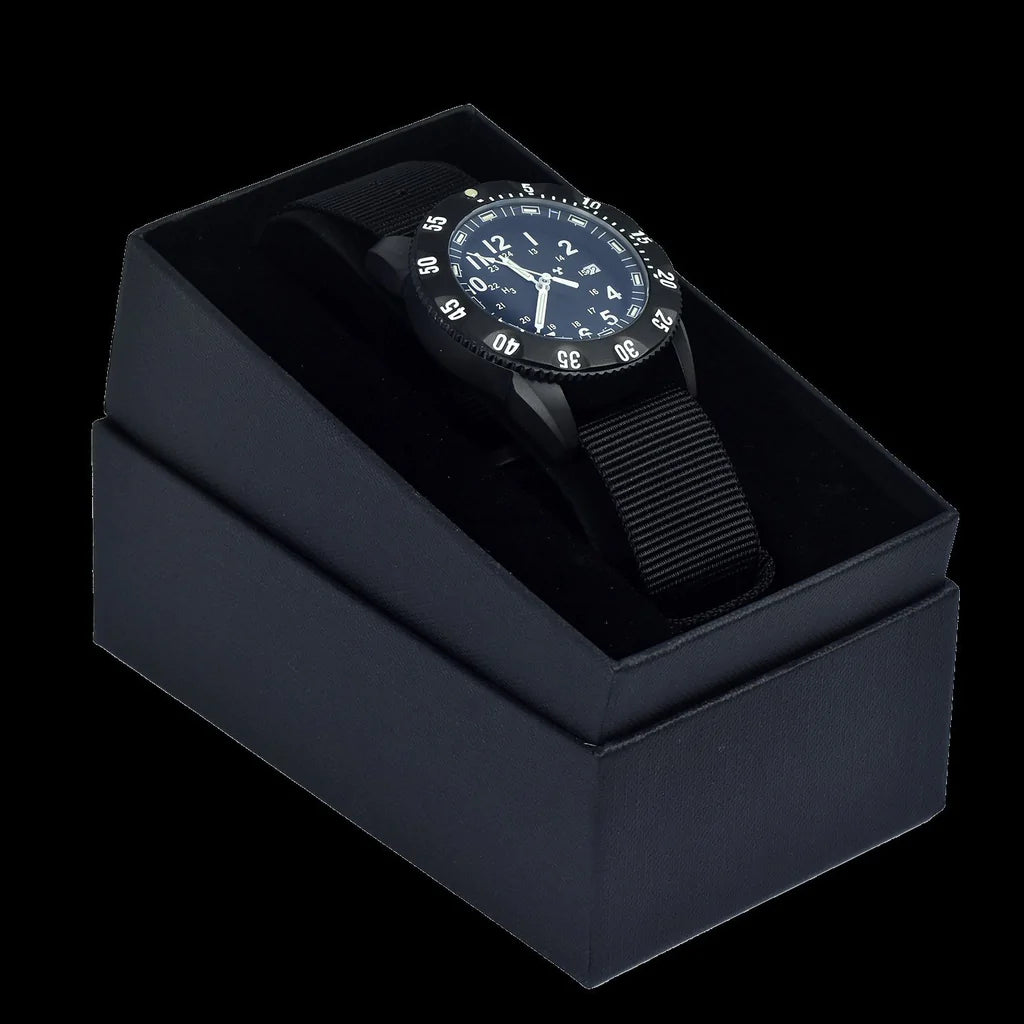MWC P656 Titanium Tactical Series Watch with GTLS Tritium, 24 Jewel Automatic Movement and Sapphire Crystal (Date Version)