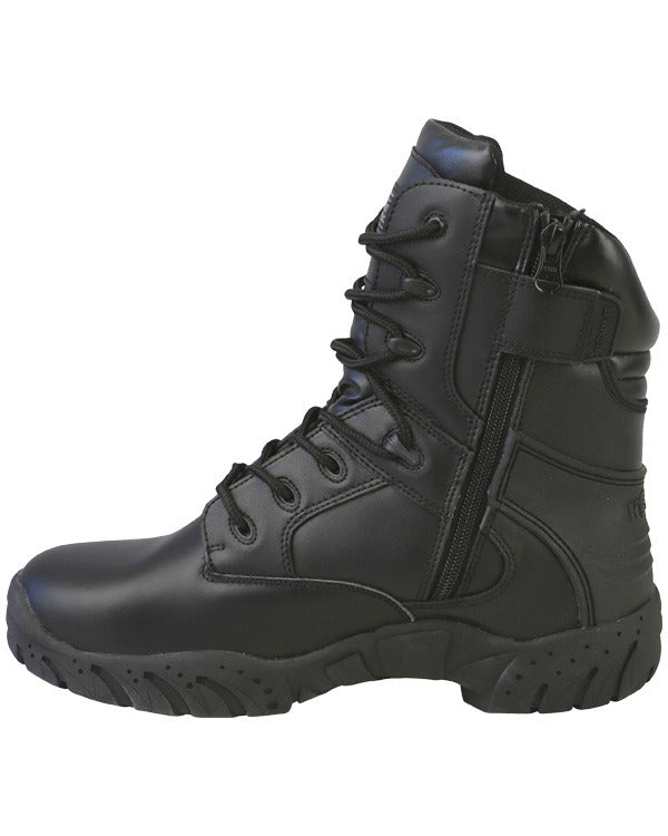 Tactical Pro Boots Side Zip Black Kombat