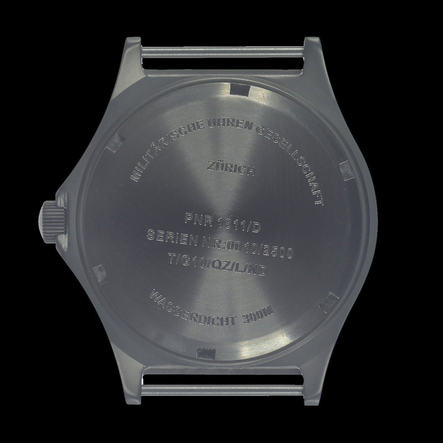MWC Infantry Watch - Titanium General Service, 300m Water Resistant, 10 Yr Battery, Luminova, Sapphire Crystal, 12 Dial (Non Date Version)